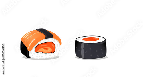 sushiicon, sushiroll, foodicon, japanesefood, asianfood, cuisine, rice, seafood, fish, salmon, tuna, maki, nigiri, sashimi, nori, seaweed, wasabi, soy, chopsticks, restaurant, menu, meal, lunch, dinne