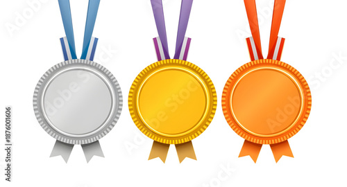 medal, ribbon, award, prize, trophy, winner, victory, achievement, success, honor, reward, gold, silver, bronze, champion, competition, contest, sports, event, ceremony, achievementbadge, firstplace, 