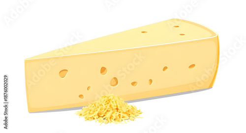 cheese, cartoonstyle, cheese wedge, dairy, food, snack, yellow, cute, funny, illustration, vector, flatdesign, simple, playful, kidsart, mascot, character, smiling, happyface, kawaii, icon, symbol, is