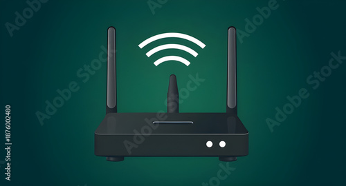 wireless, router, icon, wifi, network, internet, signal, modem, device, technology, communication, connection, web, online, data, digital, hardware, equipment, home, office, smart, electronics, vector