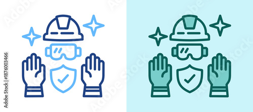 Protection Gear whitegreenicon