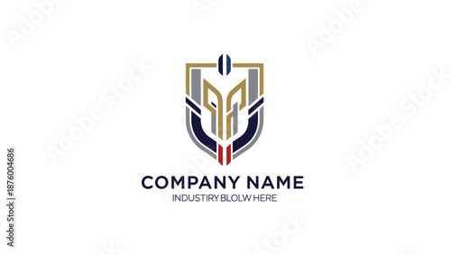 Modern Company Logo Design Template.