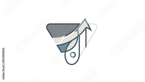 Simple Line Drawing of a Mousetrap.