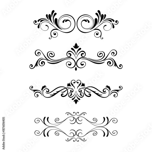 Collection of vintage decorative ornaments