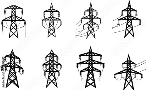 Adobe Stock Title: Minimalist black and white line art illustration of a tree branch wrapped in metal bonsai training wire for garden plant styling