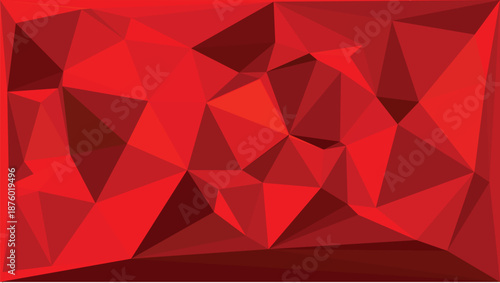 Red Abstract Wave Gradient Background