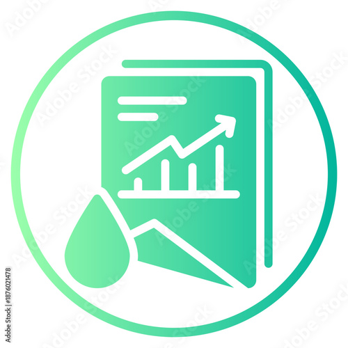 liquidity gradient icon