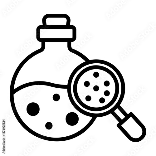 data science system Line Icon