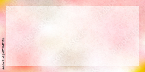 桜　和柄　水彩　背景