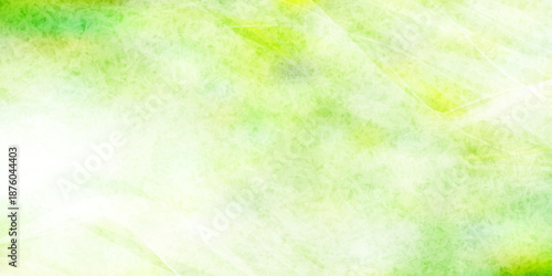 新緑　和柄　水彩　背景