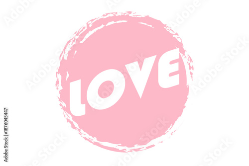 Love - LOVE（愛）の文字のロゴマーク
