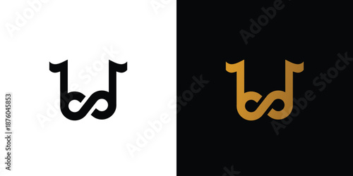 Infinity Music logo design is unique and modern