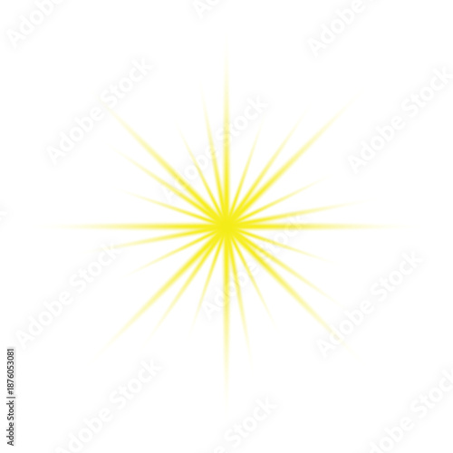 a bright yellow starburst on a white background high quality professional detailed modern elegant stylish clean crisp vibrant colorful digital creative innovative contemporary