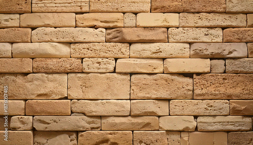 Travertine bricks texture structure pattern wallpaper
