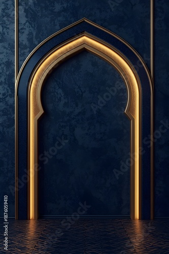 Luxury Ramadan Islamic Arch Background