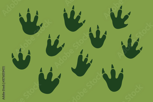 Dinosaur Footprints A Prehistoric Journey Through Time.