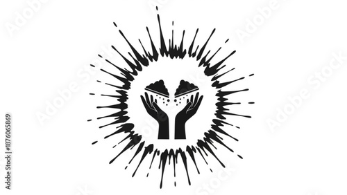 Hands holding whisk baking kitchen utensil