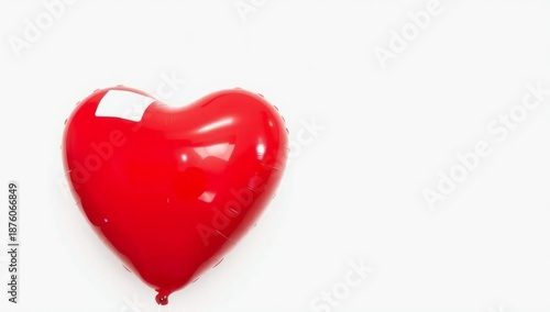 Wallpaper Mural Single red heart balloon Torontodigital.ca