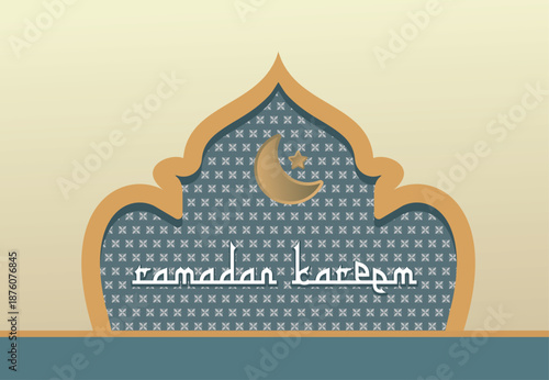 Pressure Artboard 
ramadan kareem islamic greeting card background vector illustration
