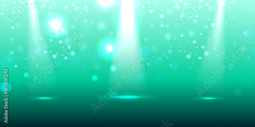abstract background with spotlight and copy space