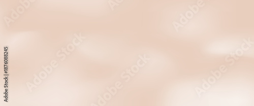 Peach beige clouds studio room background. Heaven sky gradient template. Morning atmosphere surface for beauty products presentation. Pastel caramel color clouds on floor. vector ilustration.