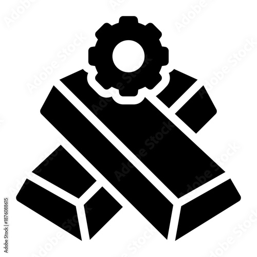 gear glyph icon