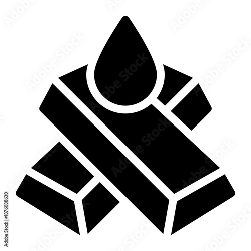 liquidity glyph icon