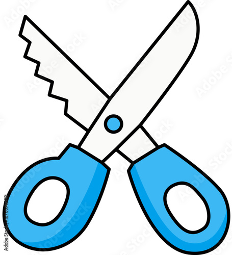 Scissors Icon for Craft, School Projects, and Cutting Tasks