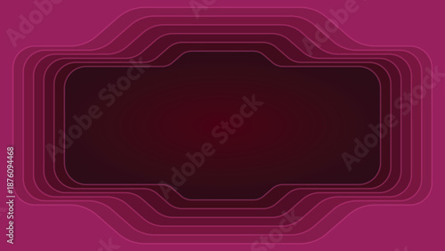 red wavy lines wallpaper design. Red color shades combination. Modern style. For wallpaper, background, poster, vector template and presentation. 