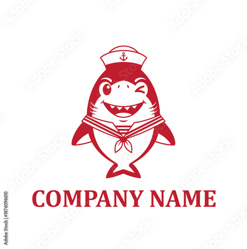 Funny cartoon bird celebrating Christmas in cute festive vector illustration style