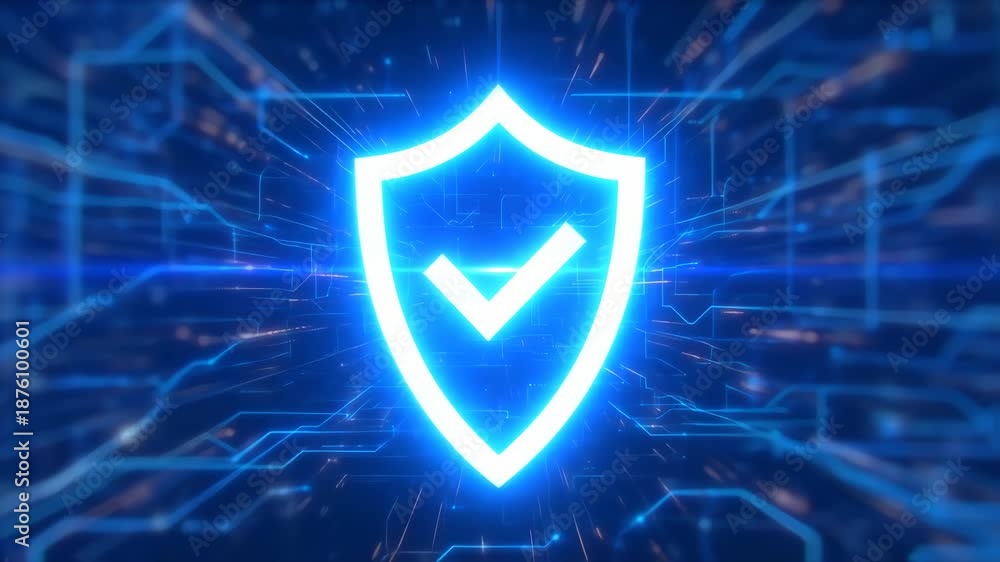 custom made wallpaper toronto digitalblue shield on blue background