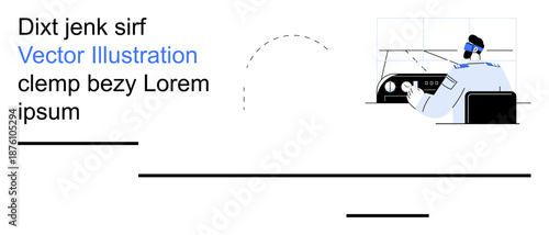 Workplace design, control systems, communication technology, office environment, teamwork, data management. Operator monitoring a control desk in a clean workspace. Workplace design and control