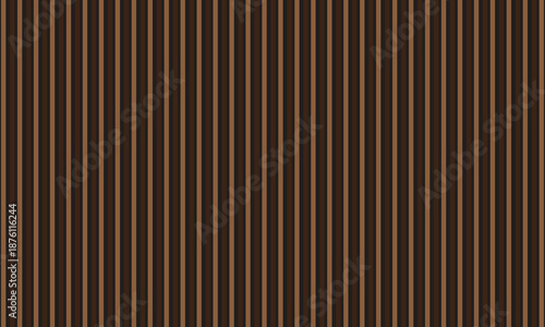 Warm sunlight illuminates vertical wooden slats creating a textured abstract background pattern brown cardboard texture