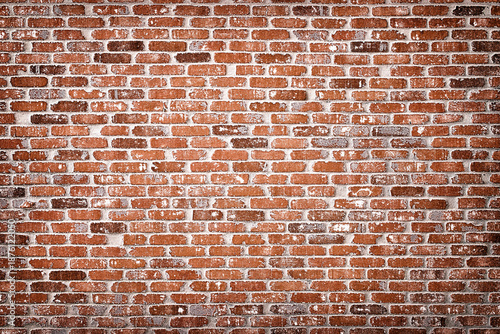 old brick wall as a backdro...