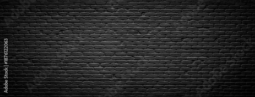 old blackened brick wall ba...