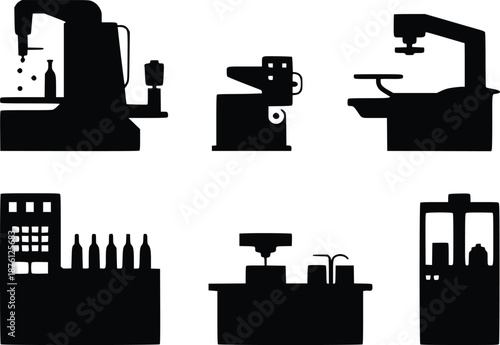 Various industrial machines
