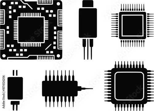 Collection of electronic components