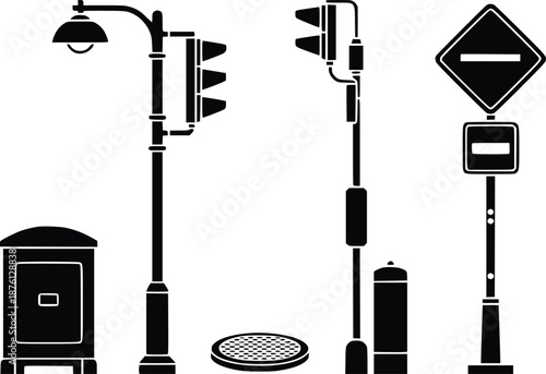 Urban street fixtures