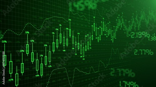 abstract background with binary code