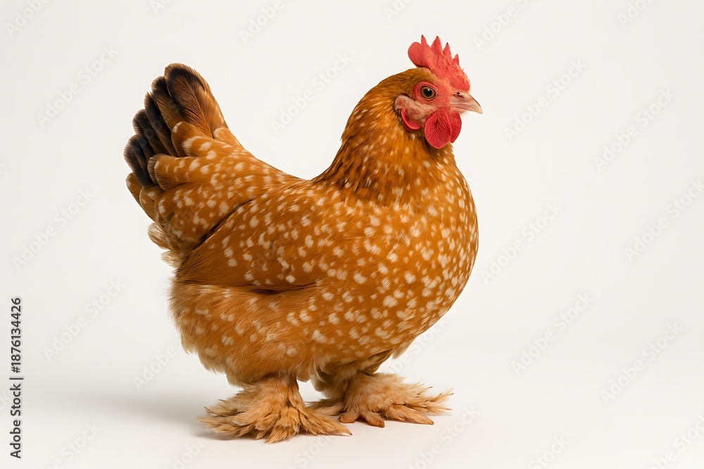 Fototapeta premium Belgian d'Uccle chicken