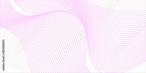 Premium background design with white line pattern (texture) in luxury pastel colour. Abstract horizontal vector template for business banner, formal backdrop, prestigious voucher, luxe invite