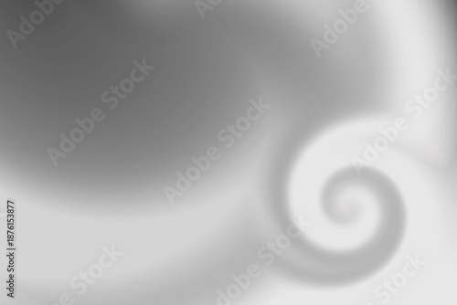 渦巻くぼかしが入ったテクスチャ背景　灰色 