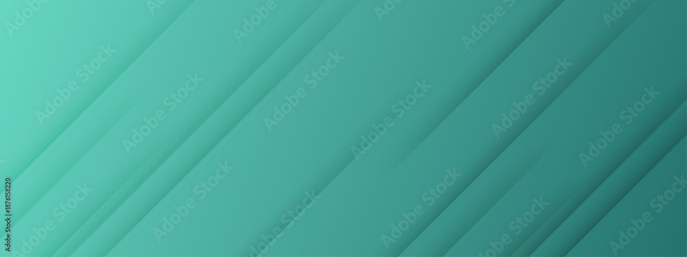Fototapeta premium Teal gradient stripes design suitable for backgrounds, banners, stationery, and digital projects needing a modern touch with a subtle gradient effect.
