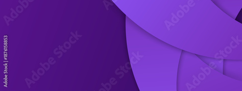 Overlapping purple shapes form minimalist abstraction, suitable for modern design projects needing depth and creativity in visuals.
