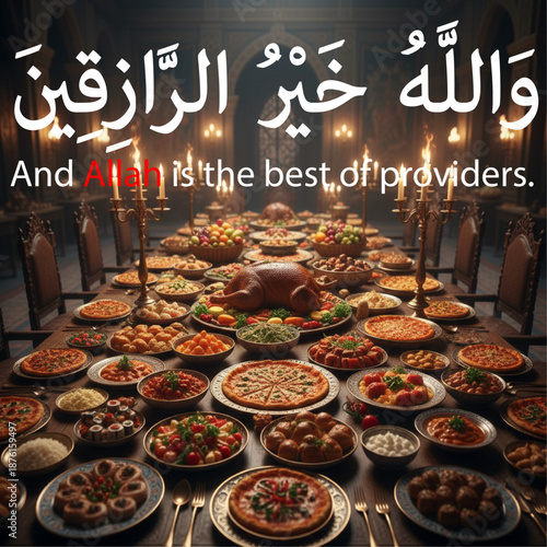 And Allah is the best of providers. 2