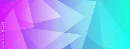 Geometric shapes in pink to turquoise gradient suitable for backgrounds, web designs, digital artworks, prints, and modern aesthetic projects.