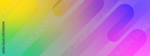 Gradient image with translucent capsule shapes on vibrant backdrop. Abstract design suitable for pharmaceutical, medical, technology, or sciencethemed projects.