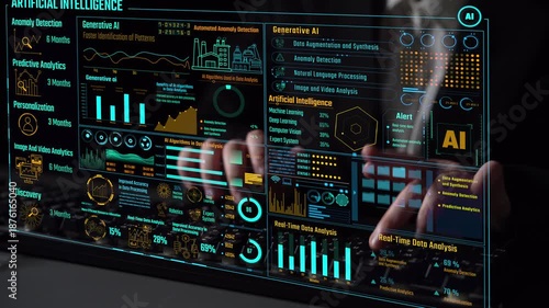 AI Assistant Brain Processor with LLM Technology, Big Data, Machine Learning, Generative AI for Business Support, Future Agentic AI Technology and Artificial Intelligence Prompt Engineering. Thunk