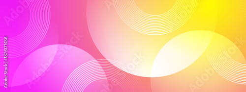 Abstract background design with circles and semicircle lines, perfect for web banners, presentations, and digital art projects. Suitable for modern designs and technology themes.