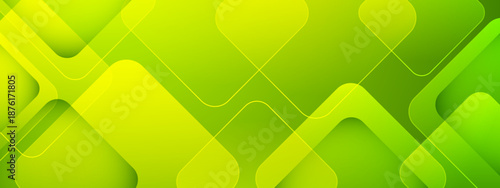 Lime green abstract backdrop with circular forms. Perfect as a modern and energetic background for various design projects.